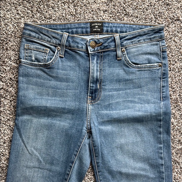 Just Black Blue Ankle & Cropped Jeans - Picture 3 of 9